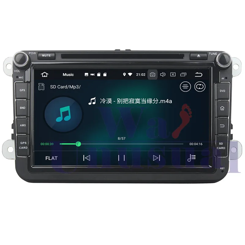 DVD-плеер wanобычно на Android 9 0 для VW Magotan/Caddy/Passat/ Sagitar/Tiguan/Touran/ Jetta/Seat/CC/Polo GPS-навигация