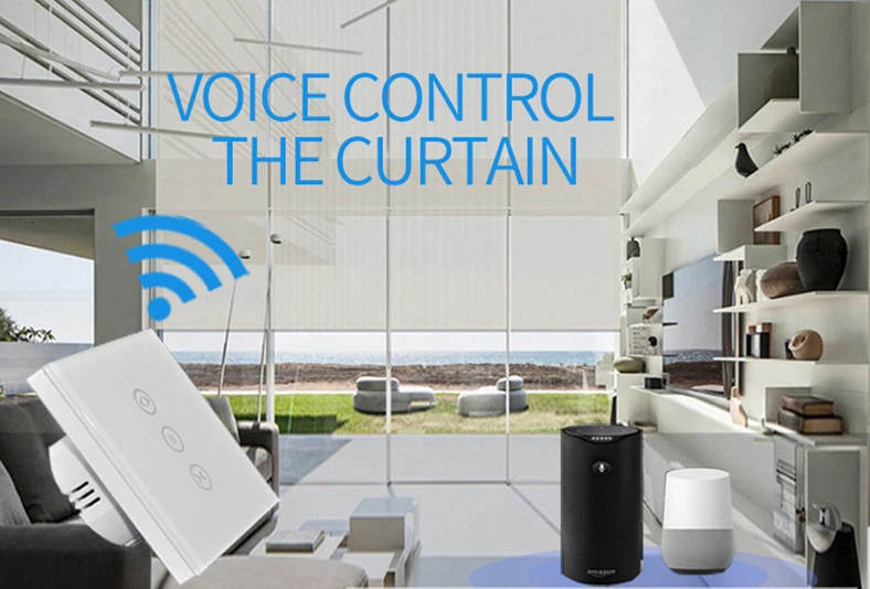 США/AU AC110-250V WiFi электрические жалюзи переключатель Сенсорное приложение Голосовое управление Alexa Echo для механического ограничения жалюзи мотор IFTTT