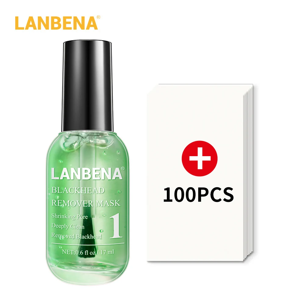 Blackhead Mask Serum LANBENA маска для лица маски для лица сыворотка для лица уход за кожей лица маска для ухода за кожей черный маска уход за кожей лица Сыворотки Тканевая маска отбеливающая Сыворотки поры лечебная сыворотка Красота - NET WT: Blackhead Mask Serum