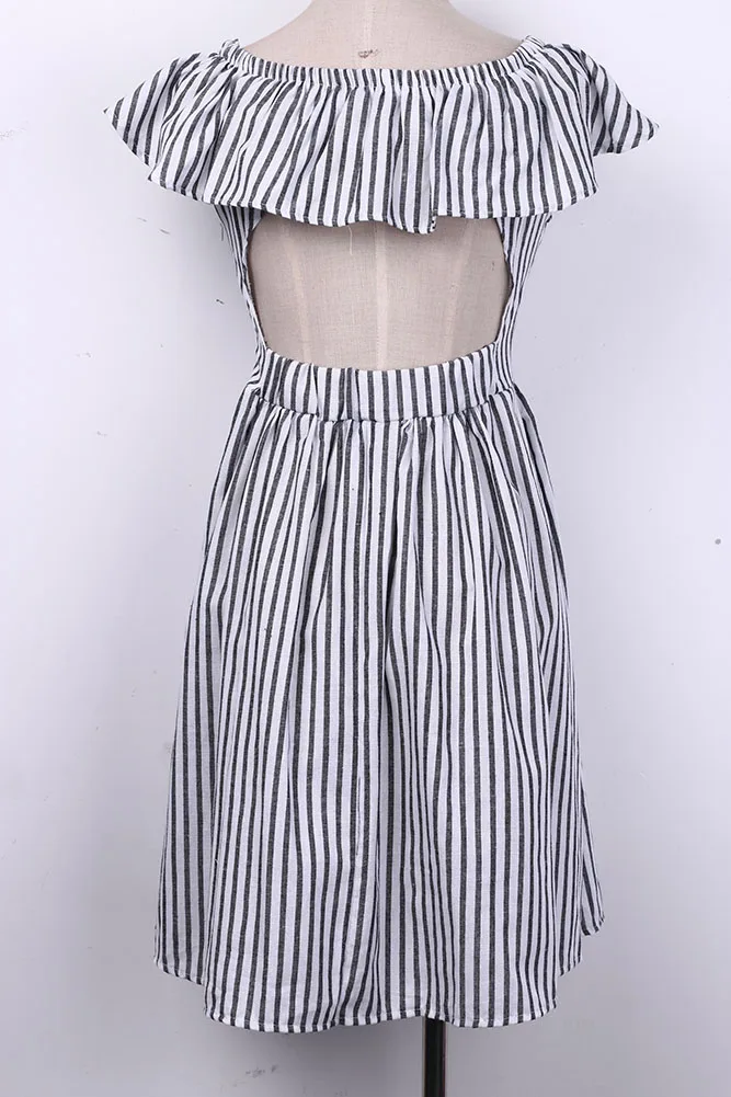 Сексуальное женское летнее платье туника Повседневное без рукавов Короткое мини