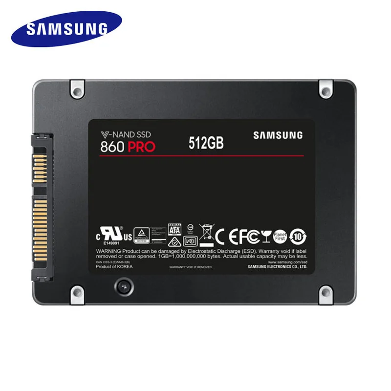 Внутренний SSD-накопитель Samsung 860PRO Твердотельный накопитель SATA 2 5 дюйма для