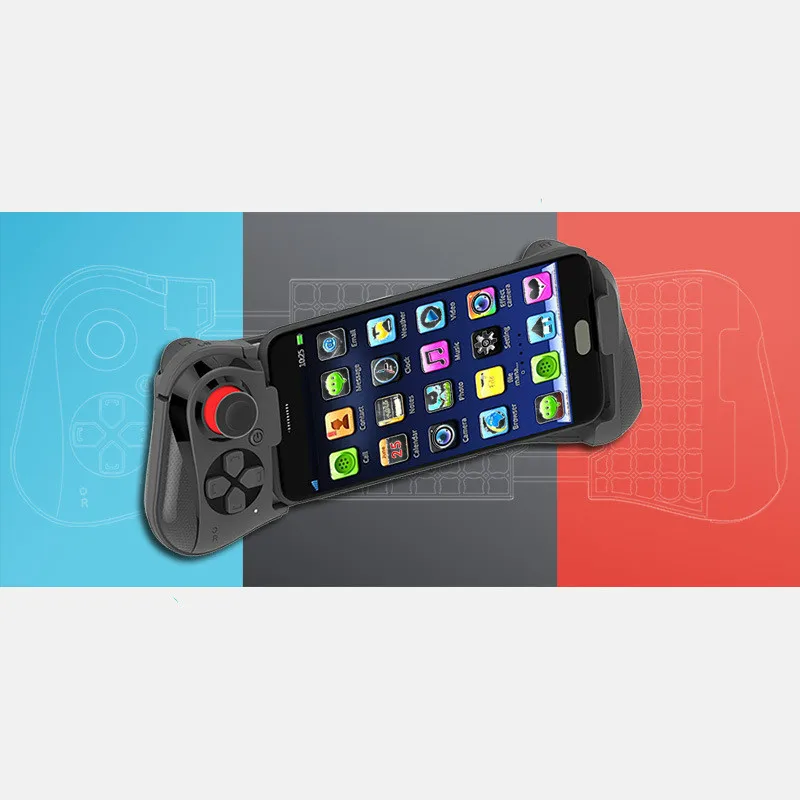 Беспроводной игровой коврик Bluetooth Android джойстик телескопический контроллер