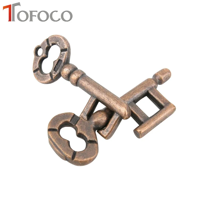 TOFOCO IQ тест на мозги тизер классического интеллектуального замка брелок