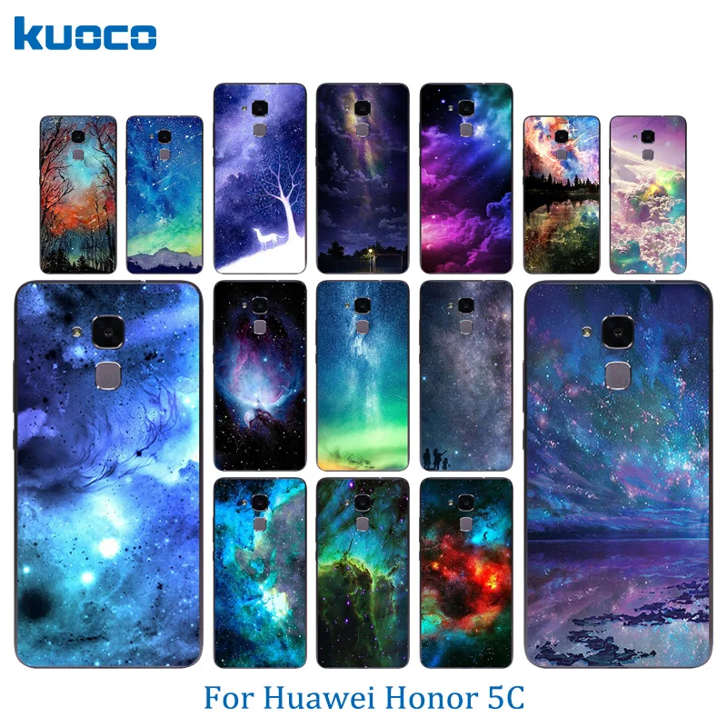 Чехол для телефона 5 2 дюйма Huawei Honor 5C прозрачный мягкий силиконовый чехол 7 Lite GT3