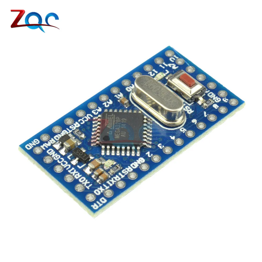Модуль Pro Mini Atmega328 ATMEGA328P модуль 5 в 16 МГц с кварцевыми осцилляторами замена ATMEGA128