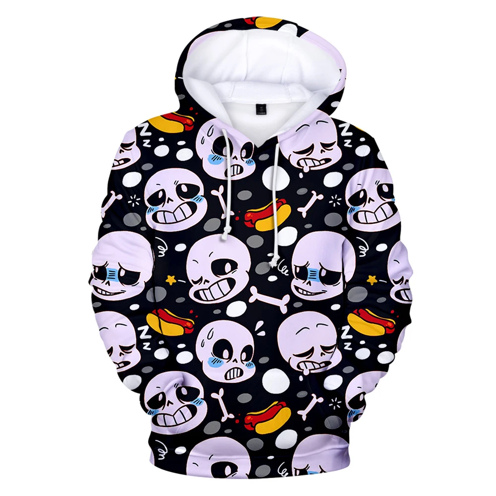 UNDERTALE Game 3D Print Hoodie Men/Women Spring Summer Casual Fashion Comfortable Hooded Sweatshirt Hot Sale | Мужская одежда