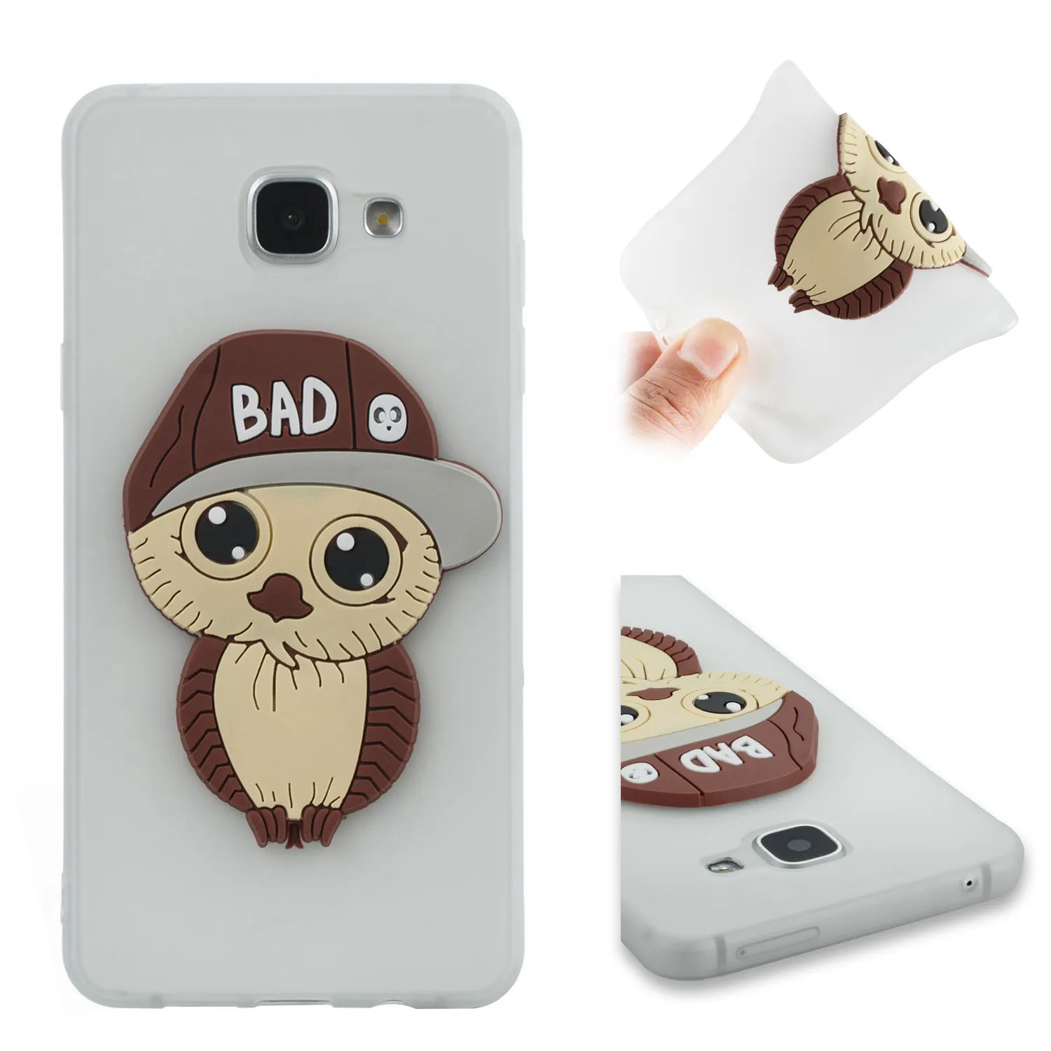 Сова pattern Защитный чехол для мобильных телефонов samsung A510 A5 2016 Мужские модельные
