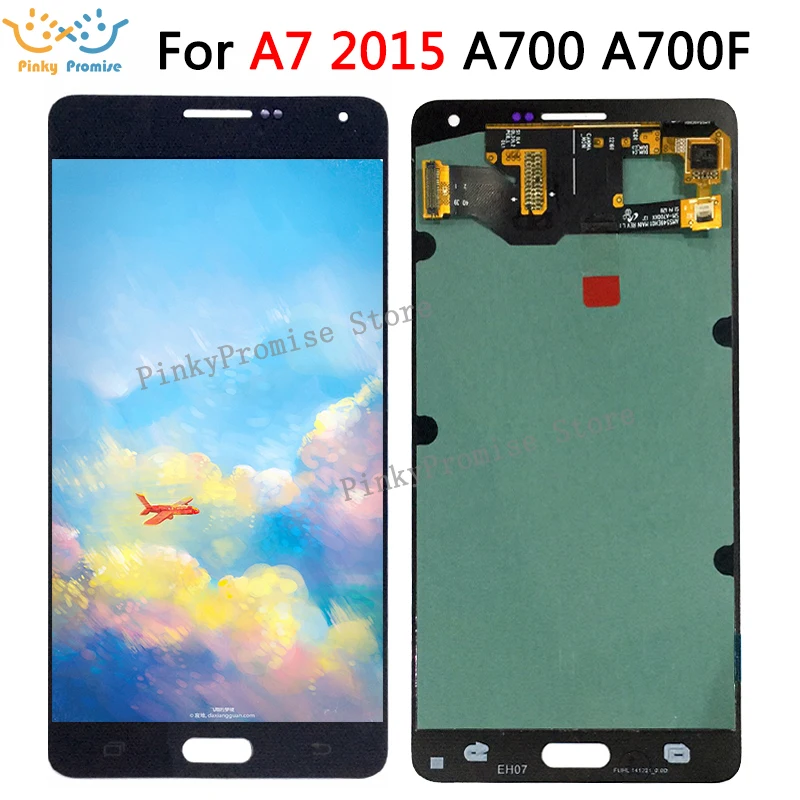 For Samsung Galaxy A7 2015 A700 A7000 A700H A700F A700FD LCD Display Touch Screen Digitizer Assembly with tools Super AMOLED | Мобильные