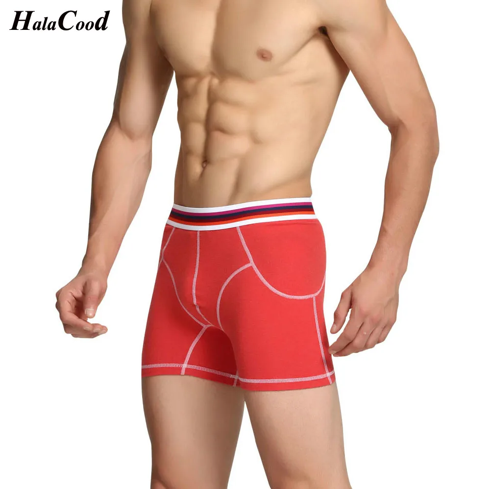 Лидер продаж 2019 мужское длинное нижнее белье боксеры Брендовое модное шорты