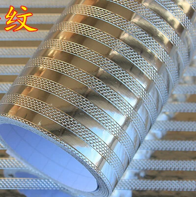 Бесплатная доставка алюминиевая фольга бумажная наклейка мебель золото серебро