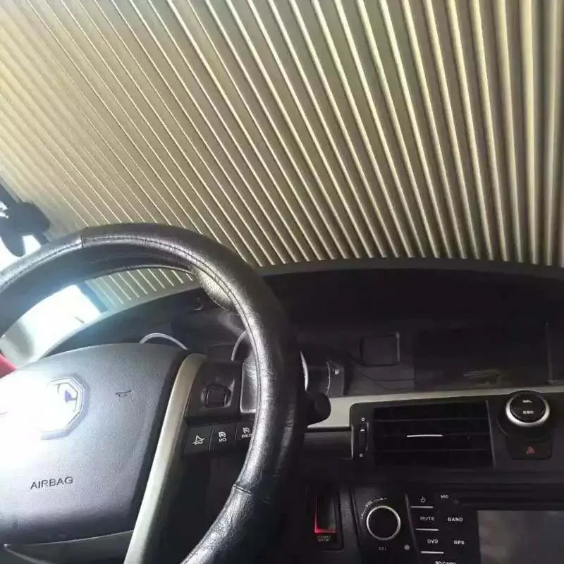 Бесплатная доставка пружинный Выдвижной навес от солнца для автомобиля шторка