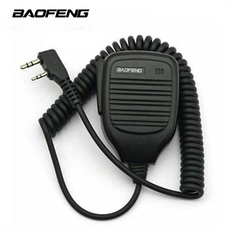 Baofeng Динамик 2 Pin BF S112 3 5 мм до портативные рации двухстороннее иди и болтай Walkie Talkie
