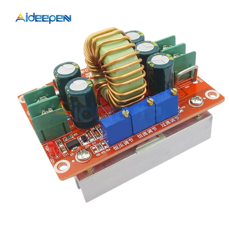 1 шт. DC CC 12A 150 Вт регулируемый понижающий преобразователь 4 5-32 В до 1-30 постоянное