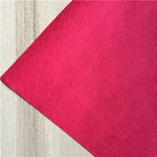 red 30*30 см Высокое качество фетровая Ткань DIY ремесло для детей Войлок оставить цветок игрушки подарки Швейные Сумки для хранения шерсть кукла из фетра Декор ткань - Цвет: red