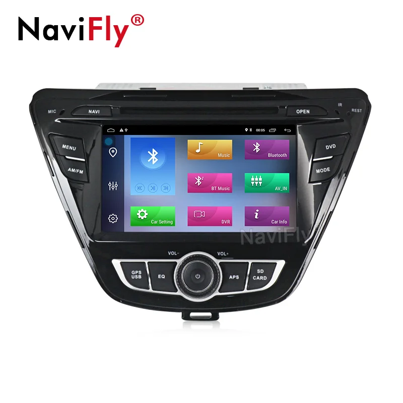 2din 2+ 32G Android 9,1 Автомобильный dvd Радио мультимедийный плеер для hyundai Elantra Avante gps навигация wifi BT FM RDS