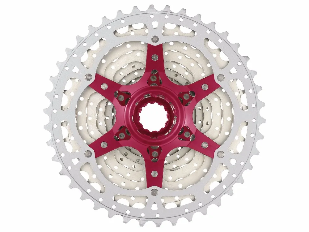 Sunracing CSMX3 MTB 10 скоростной велосипед кассета 11 42T 40T широкий коэффициент ED черный