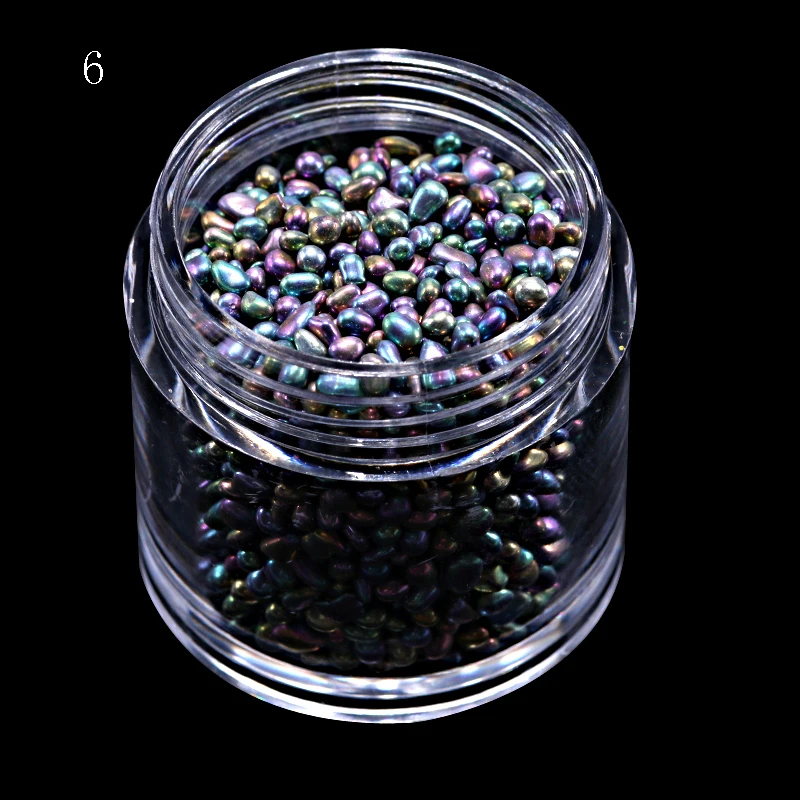 15 г/jar 10 мл Хамелеон 12 Цветов камень для 3D УФ гель Nail горный хрусталь небольшой