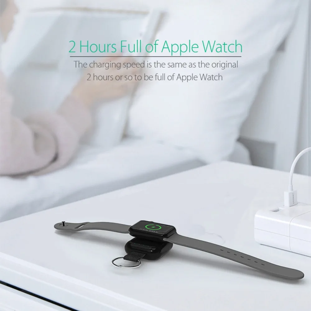Qi беспроводные Часы зарядное устройство для Apple Watch 1 2 3 4 Внешний аккумулятор power Bank портативный походный QI Беспроводная зарядная батарея