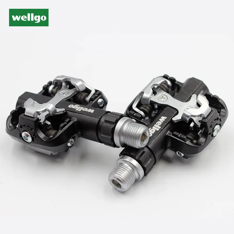 WM001-Black Wellgo WM001 велосипедные педали, ультралегкие велосипедные педали для горного велосипеда, велосипедные складные велосипедные подножки, педали mtb - Цвет: WM001-Black