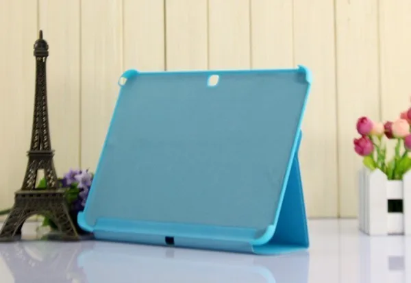 2018 Бизнес складной Смарт Стенд из искусственной кожи чехол для Samsung Galaxy Tab 4 10 1 T530