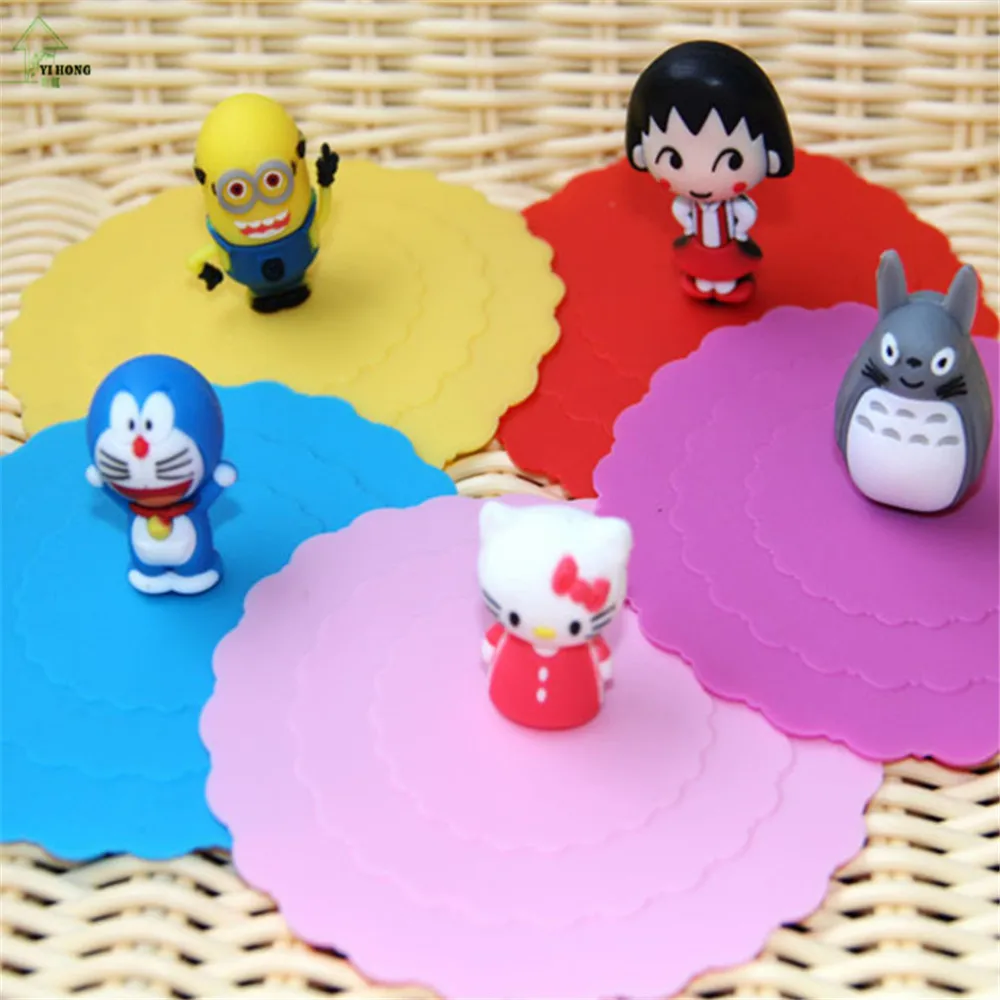 YI HONG Милая мультяшная зеленая силиконовая форма крышка Пылезащитная