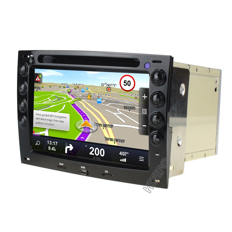 Автомобильный DVD радиоплеер IPS 4G + 64G Android 10 для Renault Megane 2 ii 2006 2007 2008 2009 2010 с BT Wifi