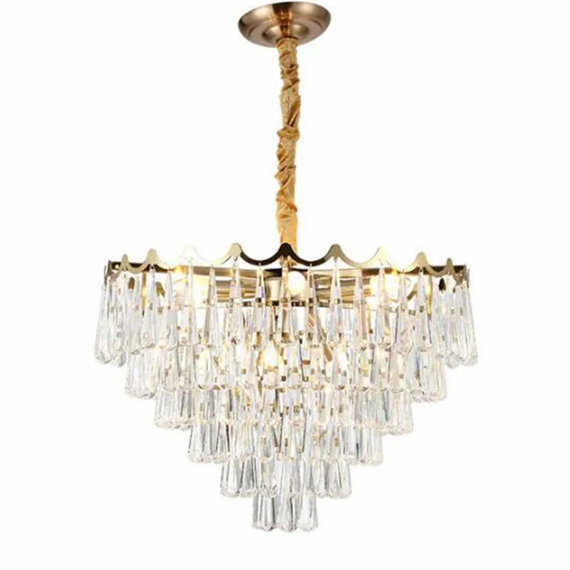Современные хрустальные люстры Новое поступление роскошная дизайнерская люстра