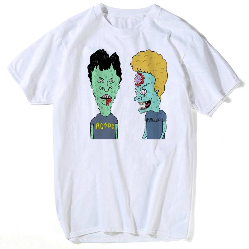 Beavis& Butthead футболка для мужчин Rock Forever Официальная Лицензированная Adul футболка S-3XL футболка размера плюс уличная одежда - Цвет: B440c