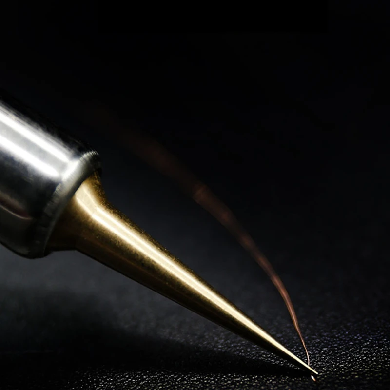 Новинка 3 шт./компл. медный паяльник наконечники 0 02 мм PCB соединительная проволока