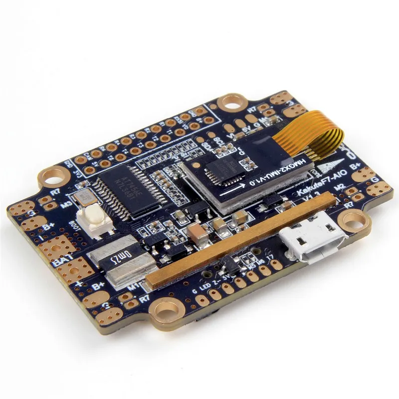 Полетный контроллер Holybro Kakute F7 Aio STM32 45 Betaflight OSD с поддержкой BLHeli встроенный BMP280 PID