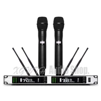 true diversity uhf digital wireless microphone system karaoke dynamic super cardioid mic vocal karaoke stage performance