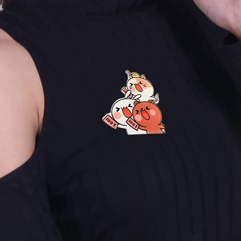 1 шт. Женская акриловая брошь в виде панды | Украшения и аксессуары