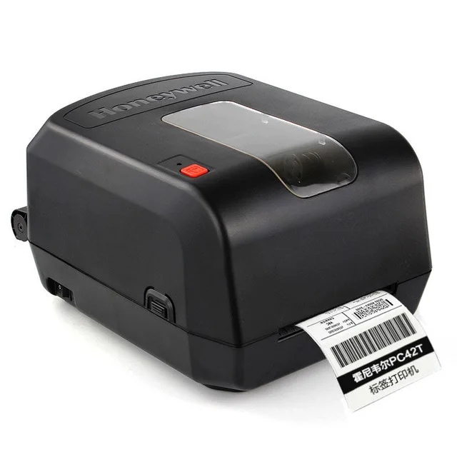Бренд Honeywell PC42T Настольный тепловой передачи и Прямой Термальный считыватель штрих-кодов и принтер с usb-портом