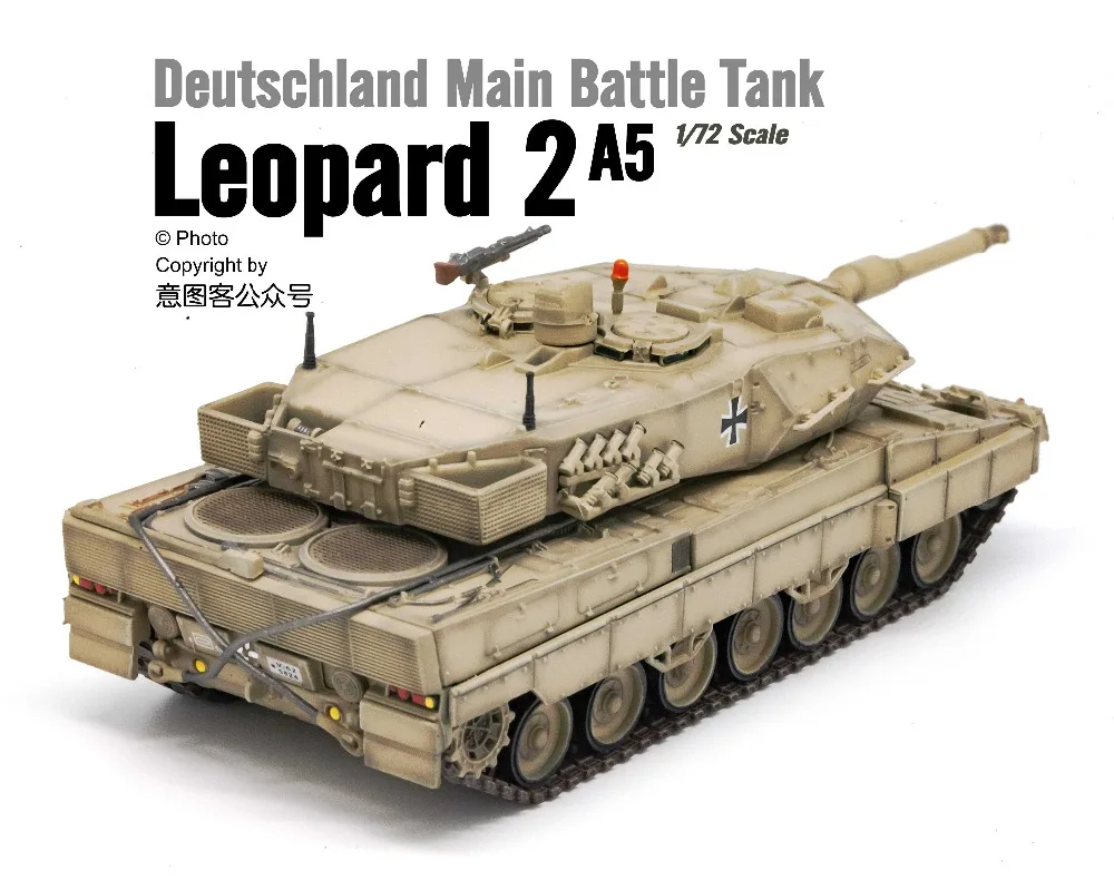 1/72 Panzerkampf Леопард 2A5 MBT пустынная краска собранная Готовая модель| |