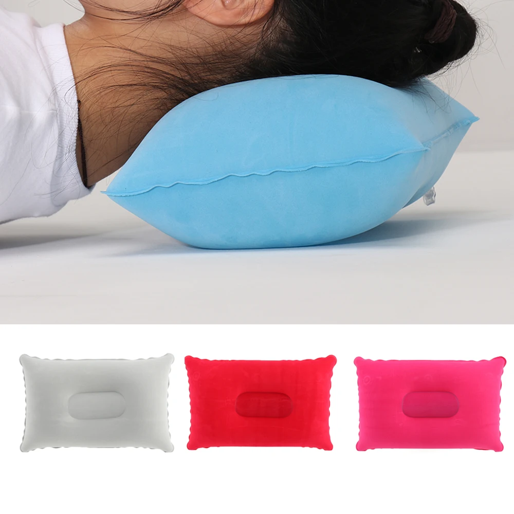 Мини Портативная дорожная подушка сверхлегкая надувная 5 цветов 1 шт.|mini travel pillow|air