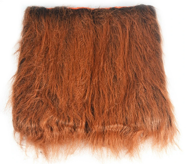 Dark Brown Забавный костюм для собак, одежда для собак, парик для Льва, парик, стрижка коричневого льва, уход за волосами для больших аксессуаров для домашних питомцев собак - Цвет: Dark Brown