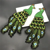 wholesale 2pcs 3616cm embroidered sewing on patch iron on patch stickers for clothes sewing fabric applique supplies yh132