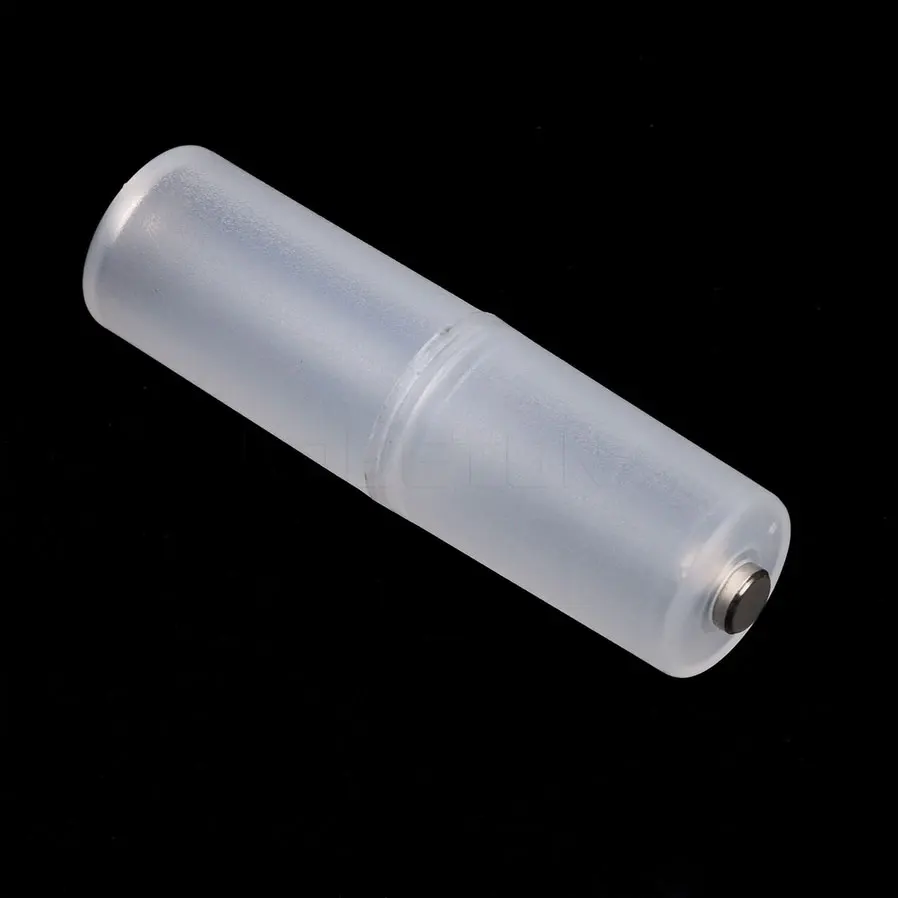 Переходник для аккумулятора kebidumei прозрачный белый чехол 4 шт.|aaa to aa|aaa aa sizebattery