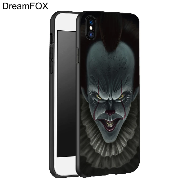 L604 Stephen King S It Черный Мягкий ТПУ силиконовый чехол для Apple iPhone 11 Pro XR XS Max X 8 7 6 6S Plus 5 5S
