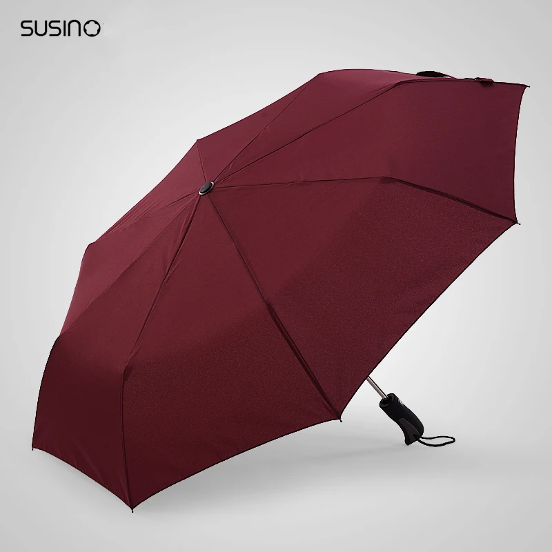 Susino зонты с автоматическим открыванием и закрытием прочный Ветрозащитный Зонт
