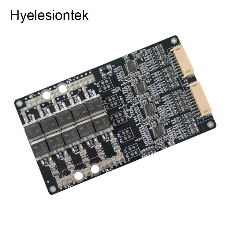 BMS 10S 12S 13S 16S 100A 160A балансировочное зарядное устройство BMS Lipo литиевая батарея защита монтажная плата электрический автомобиль 48 в 60 в