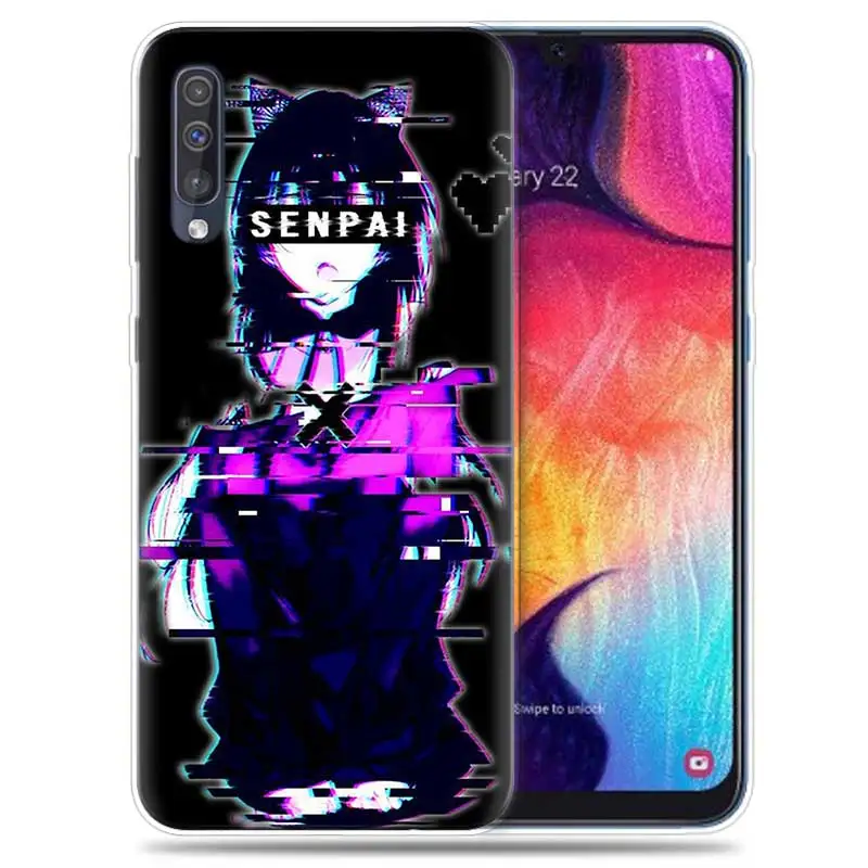 SK-008 Прозрачный силиконовый чехол для samsung Galaxy A50, A70, A30, M30, M20, A10, A20, A40, M20 - Цвет: SK-008