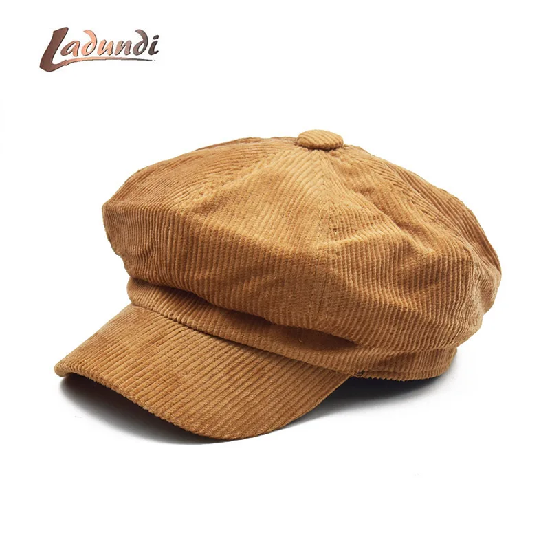 Однотонные кружевные Вельветовые женские береты на плоской подошве женская