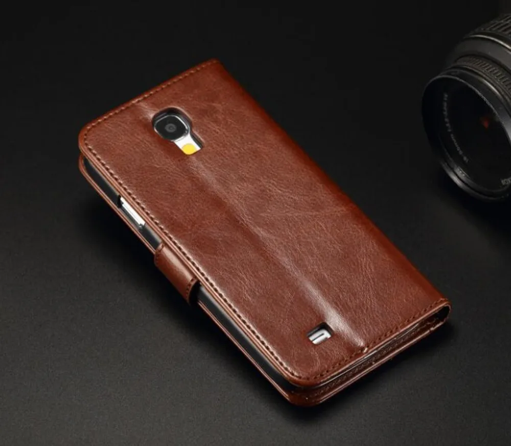 Кожаный чехол-бумажник для Samsung Galaxy S4 mini 4 I9505 SIV 919 i9190 i9192 Duos 747 |