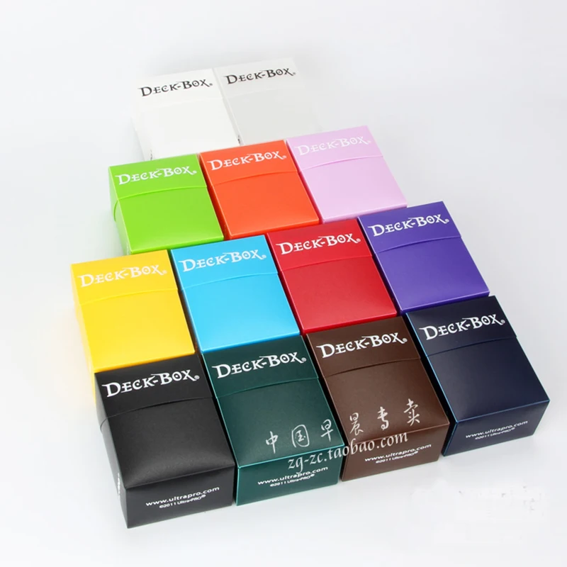 Ультра Pro Deck Box настольные игры карты TCG колода чехол для магических карт MGT/Pkm/YGO/сборные игры