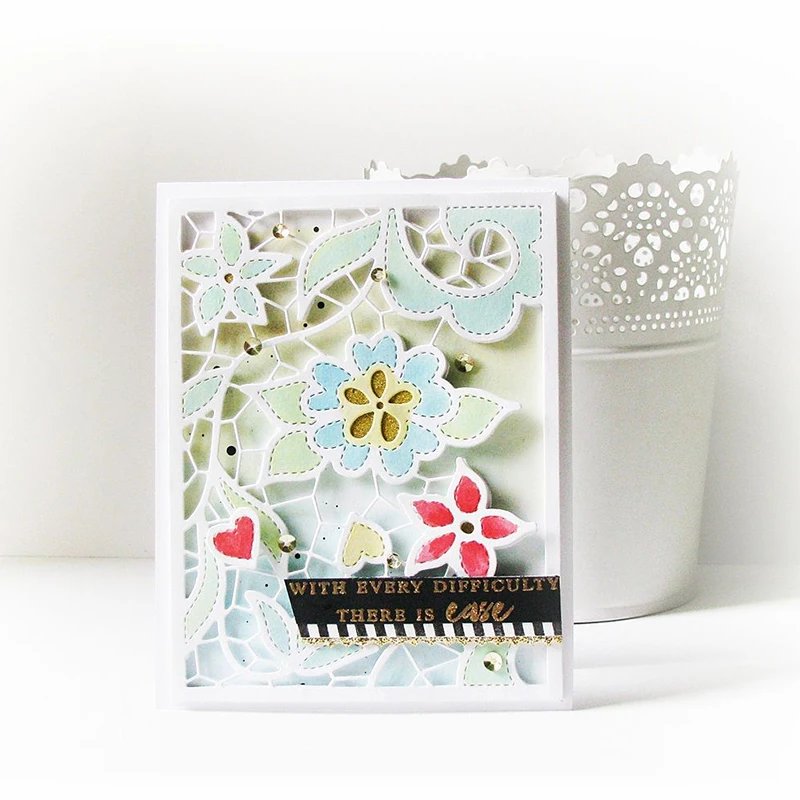 SP каракули кружева крышка пластины металла резки штампов и DIY Скрапбукинг карты