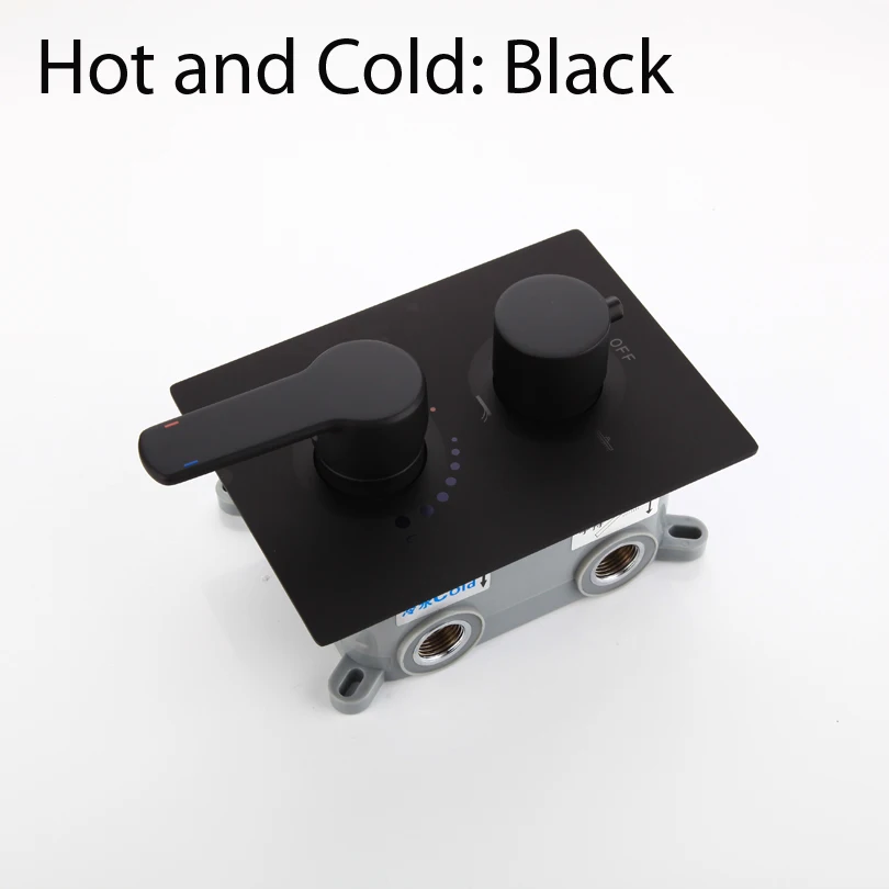 Термостатический/горячий и холодный смеситель для ванной 3 способа