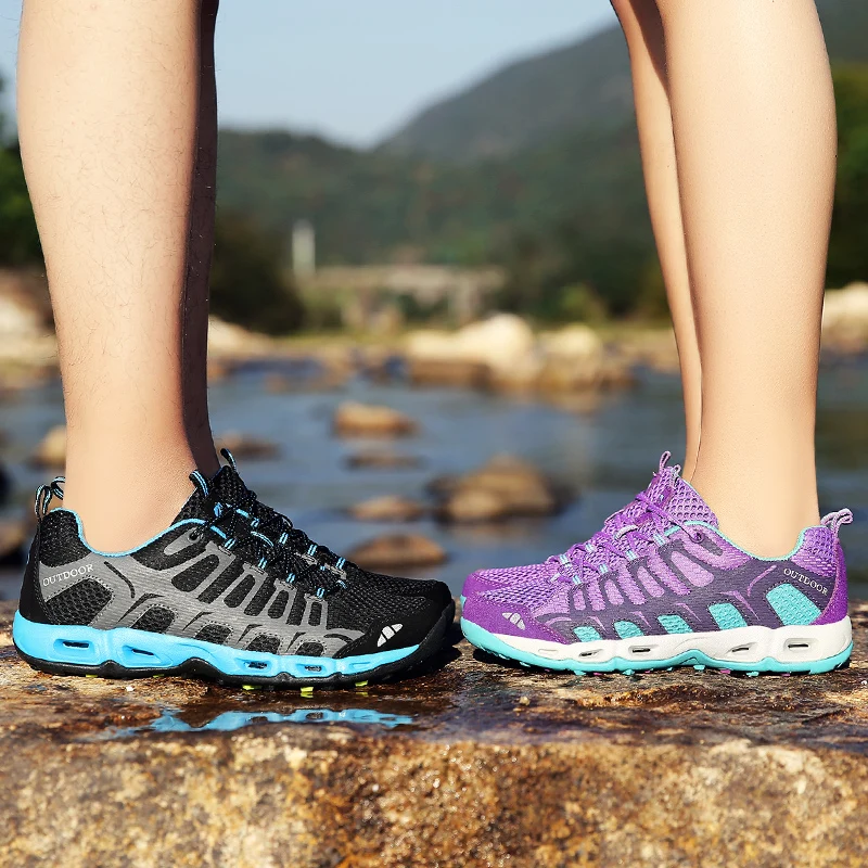 LEIXAG Men and Women Running Shoes Sport Network Outdoor Breathable Walking Waterproof | Спорт и развлечения