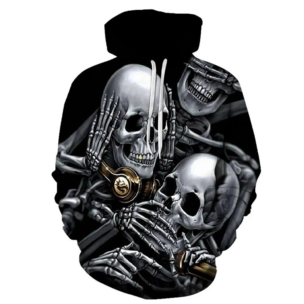 Карнавальный костюм на Хэллоуин косплей унисекс толстовка с капюшоном 3D принт