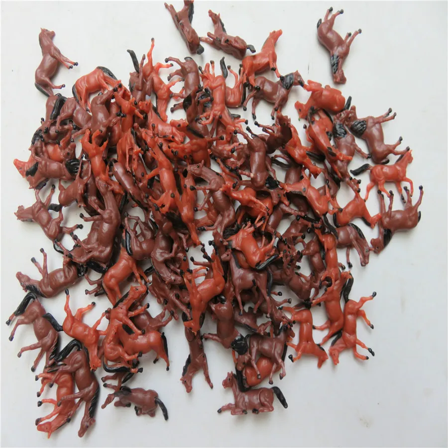 50 шт./лот модель со шкалой макет поезда разрисованные фигурки животных 1/150 1/87 ho scale